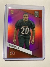 2023 DONRUSS ELITE #135 DJ TURNER -PINK HOLO-(CINN.BENGALS) NRmint F/S