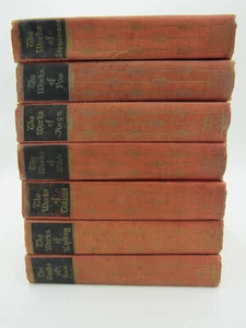 Lot Of 7 Blacks Readers Service Company The Works Of Vintage Hardback Book Set - Picture 1 of 18