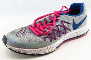 Nike Zoom Pegasus 32 Mädchen Schuhe Größe 6 M grau Laufstoff - Bild 1 von 7