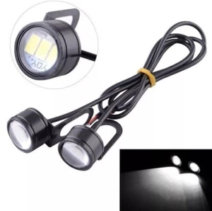 Flashing Strobe Auto LED Eagle Eye Light Lamp Motorcycle Car Fog Signal 12V - Bild 1 von 20