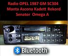 OPEL SC 304 Original Oldscool 1987 Year Car Radio with Bluetooth