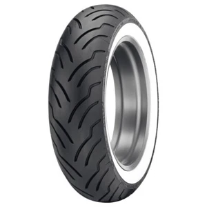 Dunlop American Elite Rear Motorcycle Tire MU85B-16 (77H) Wide White Wall - Picture 1 of 3