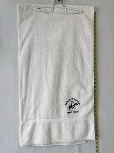 Toalla de playa Beverly Hills Polo Club R Renassance vacaciones 1989 algodón regalo - Imagen 1 de 8