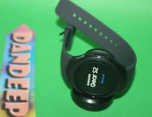 Samsung Gear S2 Galaxy Smart Watch Black 5920 SMR730A - Picture 1 of 12