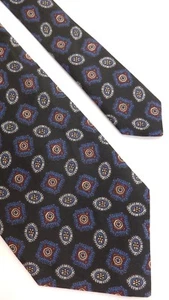 ¡NUEVO! CORBATA DE SEDA AZUL 100% TAILANDESA IMPRESIÓN GEOGRÁFICA 55"" DE LARGO 3,75"" DE ANCHO - Imagen 1 de 1