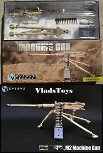 M2 Browning .50 Caliber Machine Gun 1/6 Scale ZY Toys 8031B Desert Version USA - Bild 1 von 6