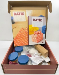 KiwiCo Maker Crate Build Your Own Batik Wrapping Cloths Kit OPEN BOX Educational - Picture 1 of 9