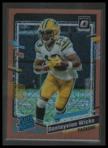 Dontayvion Wicks 2023 Optic Bronze Mojo Rated Rookie #249 30/35 Packers WR, RC - Bild 1 von 2