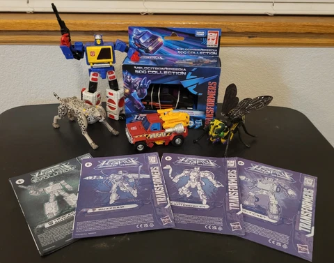 Transformers Redeco LOT Twincast Nightprowler Buzzsaw Burn-Out Lift-Ticket Used Cover