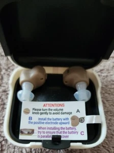 Hearing Aids Amplifier Amplified Premium Pair of Digital  Instrumnet Brand New  - Picture 1 of 4