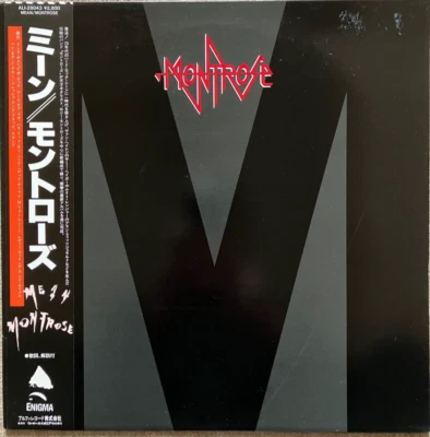 Mean Ronnie Montrose , 1987 Rare Sample OBI Enigma ALI-28043 LP JAPAN M Vinyl 美品 - Image 1 of 4