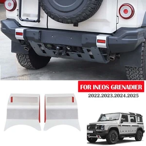 Marco de luz antiniebla trasera decoración cubierta adorno se adapta a Ineos Grenadier 2022-2024 acero - Imagen 1 de 23