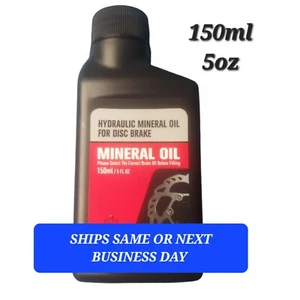 Fluido freno a disco olio minerale idraulico 150 ml/5 oz per bicicletta - Foto 1 di 2