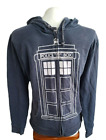 BBC Doctor Who Full Zip Long Sleeve Hoodie Size S