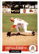 1994 San Antonio Tejanos Collect-A-Sport 15 Thomas Irwin Cal Stat San Bernardino