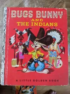 Ein kleines goldenes Buch KÄFER HASE UND DIE INDIANER Wir kombinieren Versand - Bild 1 von 3