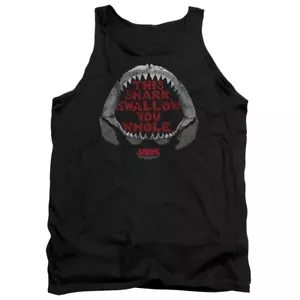 JAWS THIS SHARK Licensed Men's Tank Top Sleeveless Tee SM-2XL - Picture 1 of 2