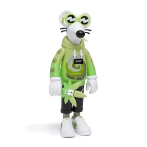 HUF X STEVEN HARRINGTON "DOOBIE THE SKATE RAT" 12 Inch Figure Green - Picture 1 of 9