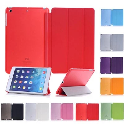 For iPad 5/ 6th 7th 8th 9th 10th 11th Gen & A16 PU Leather Stand Case Shockproof - Image 1 of 4