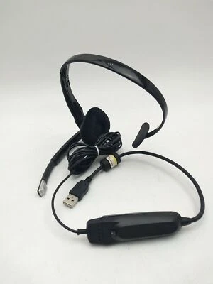 Plantronics .Audio 615M Mono Black Headband USB Headset for Microsoft Lync & MOC - Image 1 of 4