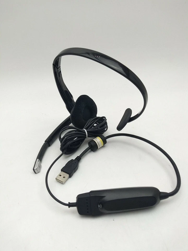 Plantronics .Audio 615M Mono Black Headband USB Headset for Microsoft Lync & MOC - Image 1 of 4