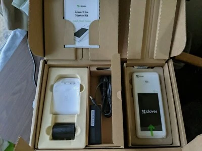 LEER Clover Flex POS Punto de Venta Cargador Portátil Completo NUEVO C403 Inalámbrico Foto 1 de 4