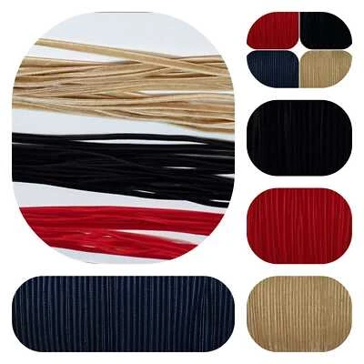 Double Face Luxury Velvet Ribbon 3mm (1/8 Inch) Choice of Colours and Lengths - Image 1 of 2
