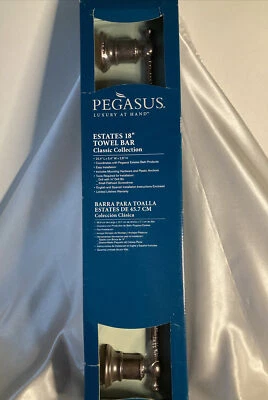 Pegasus Estates 18 in. Towel Bar in Heritage Bronze 862 020L New In Box - Image 1 of 4