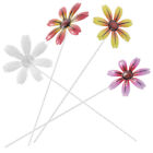 4 pièces ornements de printemps décoration de jardin fleur pelouse fleur - en plante