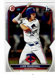 Luke Keaschall Minnesota Twins 2023 Bowman Draft 1st Bowman - Imagen 1 de 2