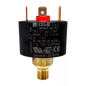CEME Pressostato per Tefal GV4210 Caldaia Ferro da Stiro - 5411 Sostituisce 5410 - Foto 1 di 1