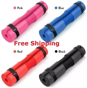 USA Squat Barbell Pad Support Weight Lifting Bar Foam Cover Neck Protector USA - Picture 1 of 12