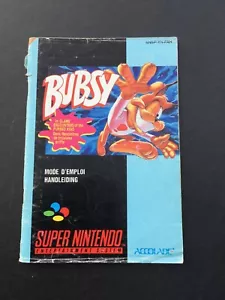 Super Nintendo Anleitung Bubsy FAH, guter Zustand - Bild 1 von 1