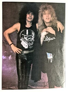 GUNS N ROSES / CINDERELLA / STEVEN ADLER & FRED MAGAZINE FULL PAGE PINUP POSTER - Picture 1 of 2