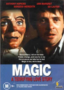 Magic (DVD, 1978) Anthony Hopkins Horror Slasher Movie Cult Classic - REGION 4 - Picture 1 of 5