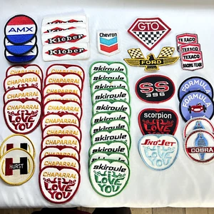 vintage patches lot 48 car hurst formula gto ford cobra amx texaco - Picture 1 of 11