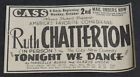 1939 Print Ad Michigan Detroit Cass Theatre Ruth Chatterton America's Comedienne