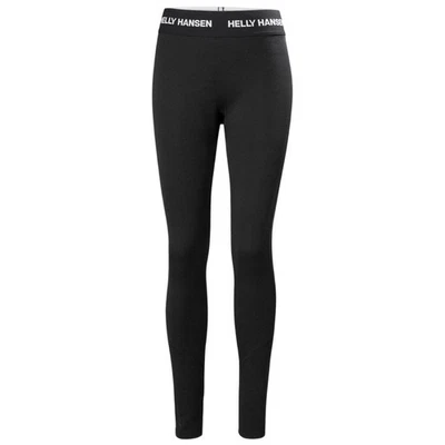 Pantalones para mujer Helly Hansen Lifa Merino peso medio, negros, pequeños Foto 1 de 4