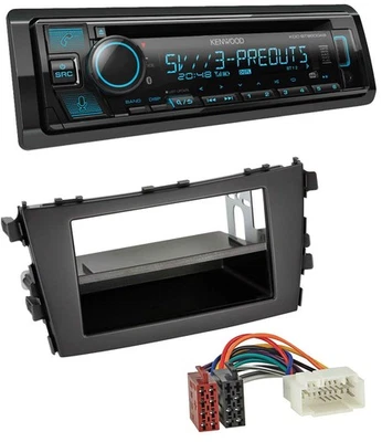 Kenwood Bluetooth USB CD MP3 DAB Autoradio für Suzuki Celerio (LF, ab 2014) - Bild 1 von 4