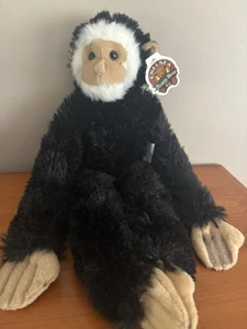 NWT Chelsea Teddy Bear Co Colobus Monkey Manny 16” Brand New Soft Plush - Picture 1 of 5