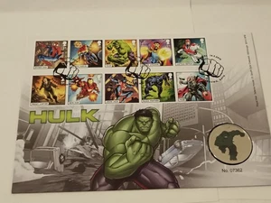 The Avengers Collection, The 2019 Hulk Coin & Stamps/Medallion PNC Cover Neu #1 - Bild 1 von 4
