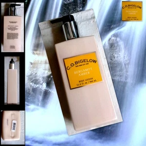 BATH BODY WORKS CO BIGELOW BERGAMOT AMBER BODY LOTION-11.6oz/345ml-BRAND NEW WOB - Picture 1 of 9