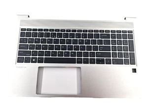 HP Probook 455 G10 Handballenauflage mit Tastatur US ohne Hintergrundbeleuchtung Original N39017-B31 - Bild 1 von 10