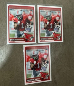 3 Quinshon Judkins Rookie Card #38-2025 Panini Score Cleveland Browns Ohio St. - Picture 1 of 2