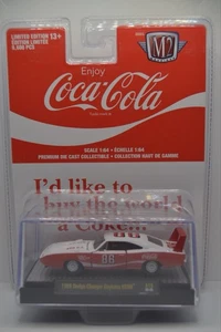 1969 Dodge Charger Daytona HEMI M2 Machines Coca-Cola A15 - Picture 1 of 2
