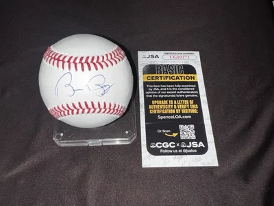 Bruce Bochy Firmado Oficial Grandes Ligas Béisbol Texas Rangers Skip JSA Auténtico #2 Foto 1 de 2