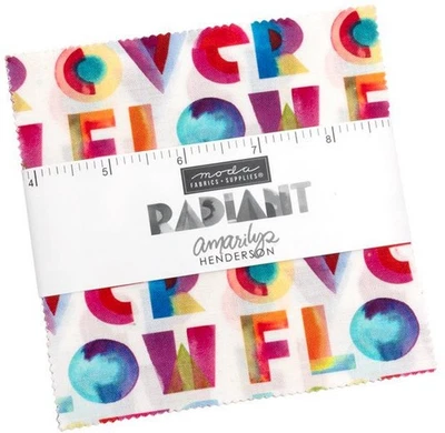 Radiant Moda Charm Pack 42 100% Cotton 5" Precut Fabric Squares - Image 1 of 4