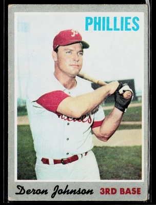 Deron Johnson 1970 Topps #125 Philadelphia Phillies - Image 1 of 2