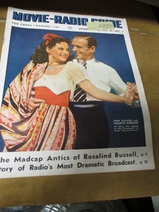 MOVIE RADIO GUIDE Magazine Nov. 30-Dec. 6, 1940 Cover: Fred Astaire A795 PB - Picture 1 of 5