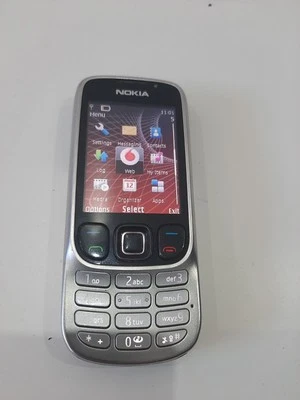Nokia 6303c RM-638 Silver Network Vodafone 17MB 2.2" Mobile Phone  - Image 1 of 4